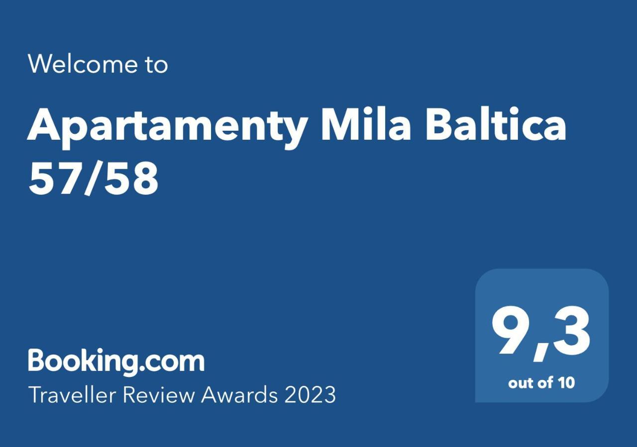 Apartamenty Mila Baltica 57/58 格但斯克 外观 照片